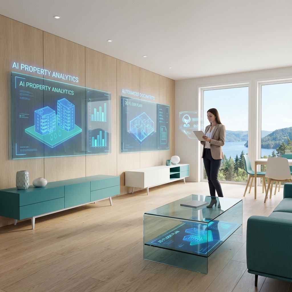 Fra 4 timer til 15 minutter: AI revolusjonerer norsk eiendomsmegling